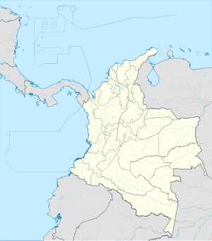 Mallama trên bản đồ Colombia