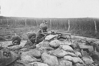 2nd Rajput Light Infantry in action in Flanders