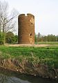 De Maagdentoren (foto van 4 mei 2006) die op 1 juni 2006 gedeeltelijk instortte