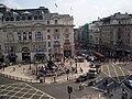 Piccadilly Circus, sentral plass og gatekryss med lang historie.