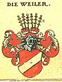 Wappen der fränkischen Weiler in Siebmachers Wappenbuch von 1605