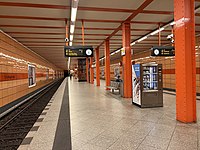 Schillingstraße na linha U5.