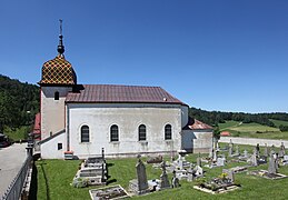 L'église de Boujeons.