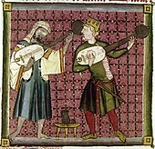 Al Andalus, Cantigas de Santa Maria, Musicians playing lute-family instruments. These have been called guitarra latina, guitarra morisca and tambura