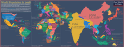 Thumbnail for List of countries and dependencies by population