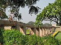 régi akvadukt, Hampi, India