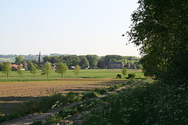 Het dorp in de lente