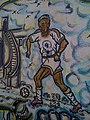 Image 19Painting of footballer El Hadji Diouf in Dakar (from Senegal)