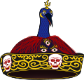 Representación ilustrativa de la Corona de cuervo.