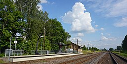 Vastse-Kuustes järnvägsstation.