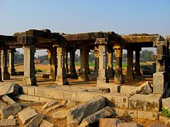 A yajna mandapa at Kulpahar