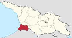 Location of Adjara