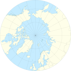 Mjølnir crater is located in Arctic