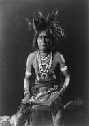 Navajo medisynman - Nesjaja Hatali, om 1907.