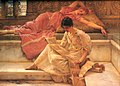 "Favourite Poete", by Lawrence Alma-Tadema. (1888)