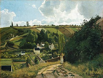 La Côte du Jalais, Pontoise, 1867 Metropolitan Museum of Art, New York