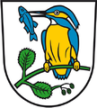 und auf einem Ast mit Beute: Kallinchen, Landkreis Teltow-Fläming