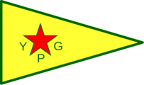 Bandera de les YPG