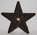 Barnstar anchor plate