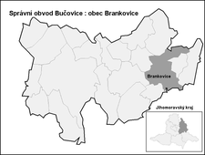 Brankovice na mapě