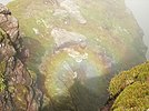 Glory encountered during a hike in An Teallach, Scotland