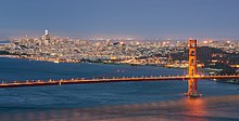 Golden Gate Bridge and San Francisco skyline from Hawk Hill at Blue Hour dllu (cropped).jpg