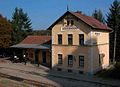 Bahnhof Drosendorf in Niederösterreich]