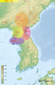 Han dynasty destroys Wiman Joseon, and establishing the Four Commanderies.