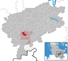 Kattendorf – Mappa