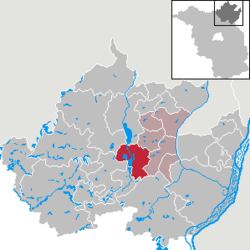 Oberuckersee – Mappa