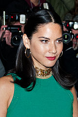 Olivia Munn; father is of English, Irish, and German ancestry,[198] while her mother is from Vietnam.[199]