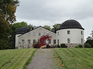 Penningby slott, framsida.