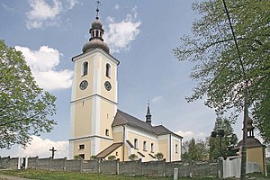 Saint George's church in Pomezí