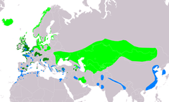 Mapa występowania