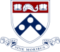 University of Pennsylvania (Penn Quakers) Leges sine moribus vanae („Gesetze ohne Moral sind nutzlos“) Philadelphia, Pennsylvania, gegründet 1740