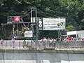 Bungee-Jumping von der Staumauer des Lago di Vogorno