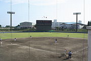 利府町中央公園野球場（2012年8月）