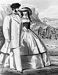 Thumbnail for 1850s in Western fashion