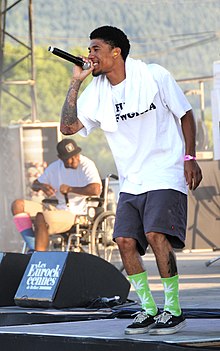 Hodgy performing in July 2011