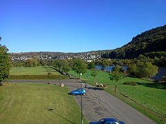 Ausblick von der Wallmauer