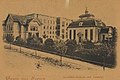 Jacobson-school en liberale synagoge Jacobstempel. Foto uit 1900.