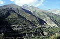 Blick von Khardang Gompa auf Keylong