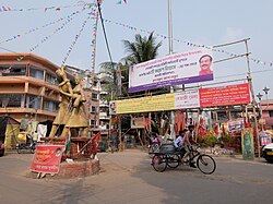 Narkelbagan, Netaji Nagar's main crossroads