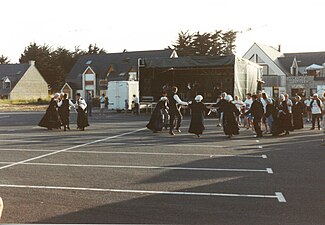 La fête de la Saint-Jean à Arzon en 1993.