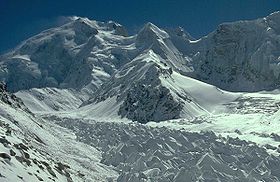 Vue de la face nord du Skyang Kangri.