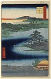 Senzoku pond by Hiroshige