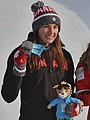 Ali Nullmeyer, 2016, bei den olympischen Spielen in Lillehammer