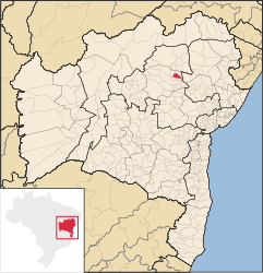 Caldeirão Grande – Mappa