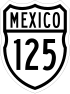 Federal Highway 125 shield