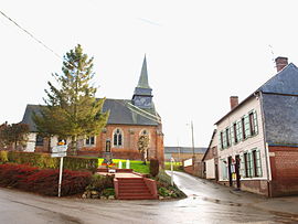 The centre of Ellecourt